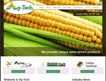 Tablet Screenshot of agtechcrops.com